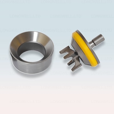 উচ্চ কঠোরতা HRC60 7V1 কাদা পাম্প ভালভ আসন ড্রিলিং রিগগুলির জন্য ছাঁটাই করা ইস্পাত